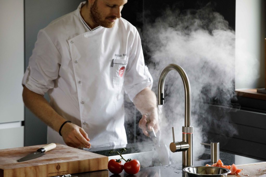 Koken als een chefkok, met direct kokend water